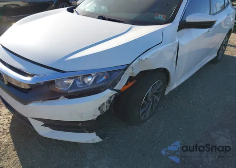 2017 Honda Civic Ex z USA, uszkodzony, nr VIN 2HGFC2F7XHH553829